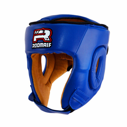 Шлем боксерский Roomaif Rhg-146 Pl синий размер M шлем боксерский roomaif rhg 146 pl синий размер l