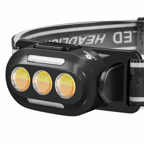 фото Фонарь налобный (3l, аккум) патриот pt-flg48b