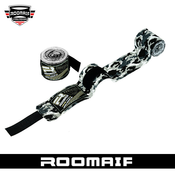 Бинт боксерский Roomaif Rm-105 Camouflage (хлопок-полиэстер) (3,5м)