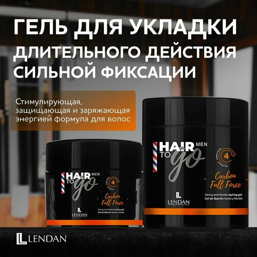 Lendan полная сила углерода 500мл Hair to go men