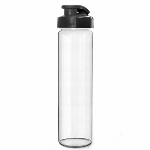 КК0160 Бутылка для воды "HEALTH and FITNESS", 500 ml, straight, прозрачный