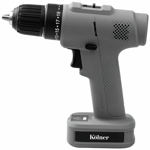 Аккумуляторная дрель-шуруповерт KOLNER KCD 122BL GRAPHITE KOLNER 330000₽