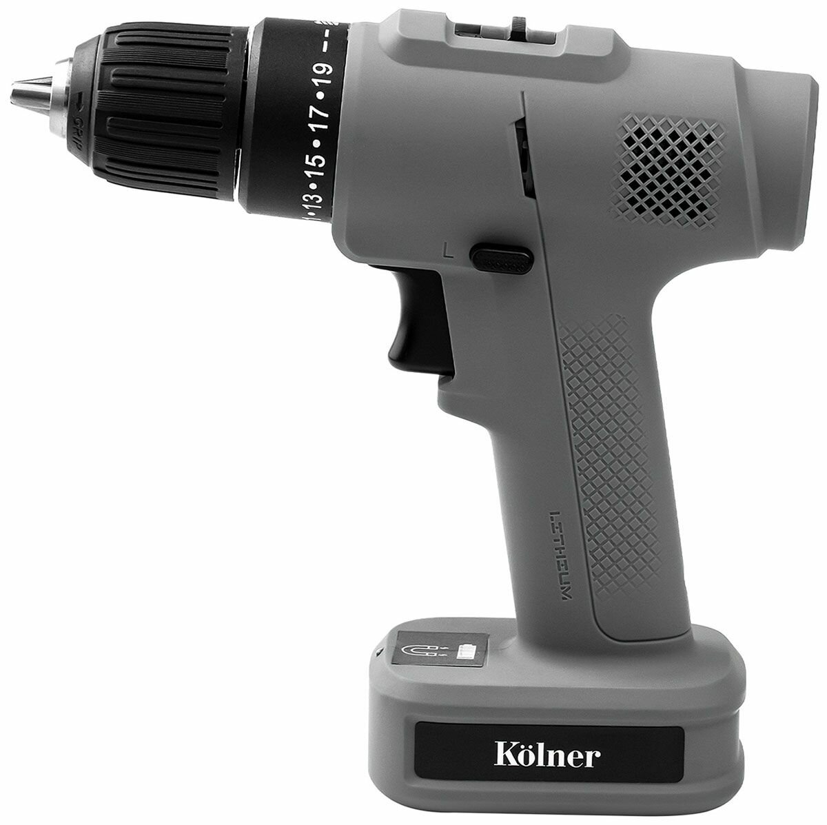 Аккумуляторная дрель-шуруповерт KOLNER KCD 12/2BL (GRAPHITE) KOLNER