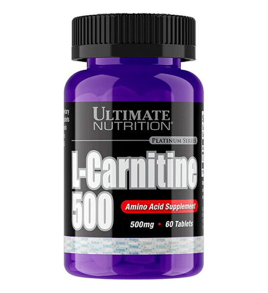 L-Carnitine 500 Ultimate Nutrition (60 таб)