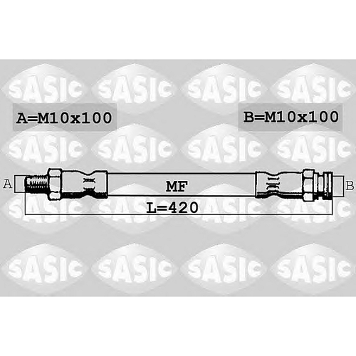 SASIC 6606022 (46474539) тормозной шланг