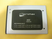 Аккумуляторная батарея A82 для Micromax A82 Bolt (Li-Ion, 1800 мАч), сменная батарея для Микромакс А82