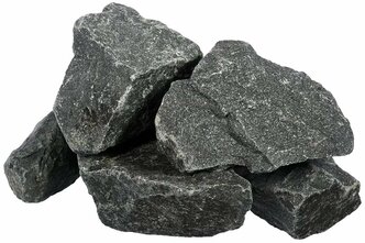 Камни для сауны Габбро-диабаз мелкая фракция 20 кг