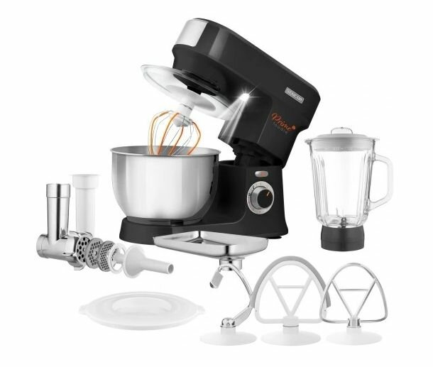 Планетарный кухонный комбайн Sencor Stand Mixer Multifunctional STM 3761BK 1000 Вт, черный