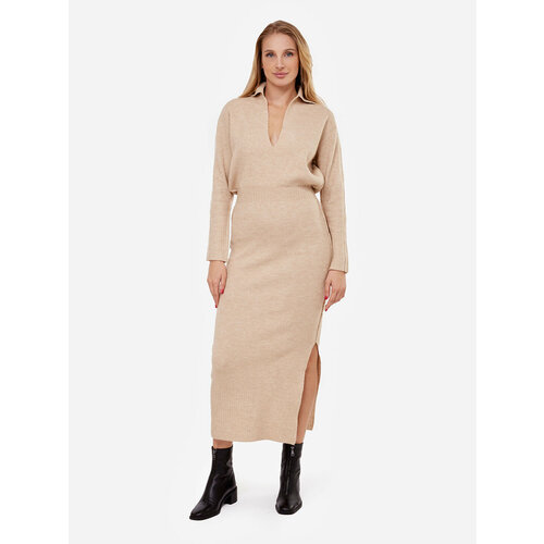 фото Платье patrizia pepe, размер 40, бежевый