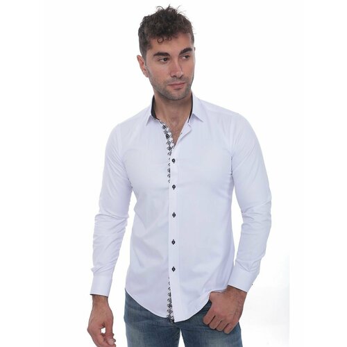 фото Рубашка richard spencer, размер xxl, белый