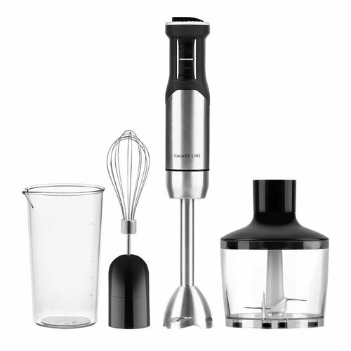 Блендер Galaxy LINE GL 2136 погружной 1350 Вт 0906 л 12 скоростей режим турбо серый 1022999 403100₽