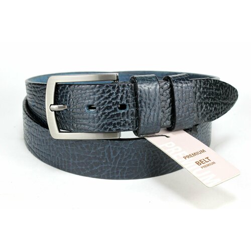фото Ремень premium belt, размер 125, синий