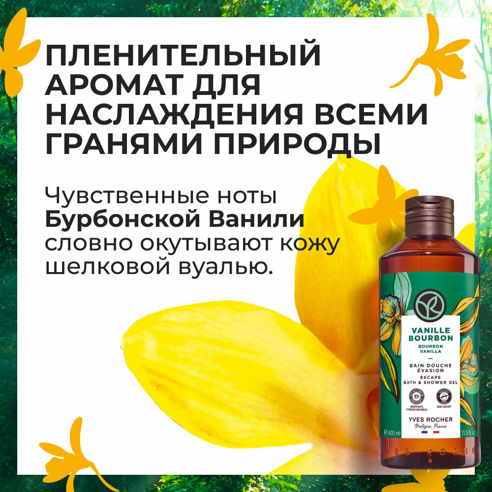 Yves Rocher Набор Гелей для душа "Солнечные нотки"