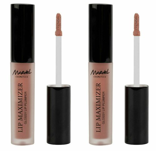 MARVEL COSMETICS Жидкий блеск для губ L321 natural beige, 2,5 мл, 2 шт