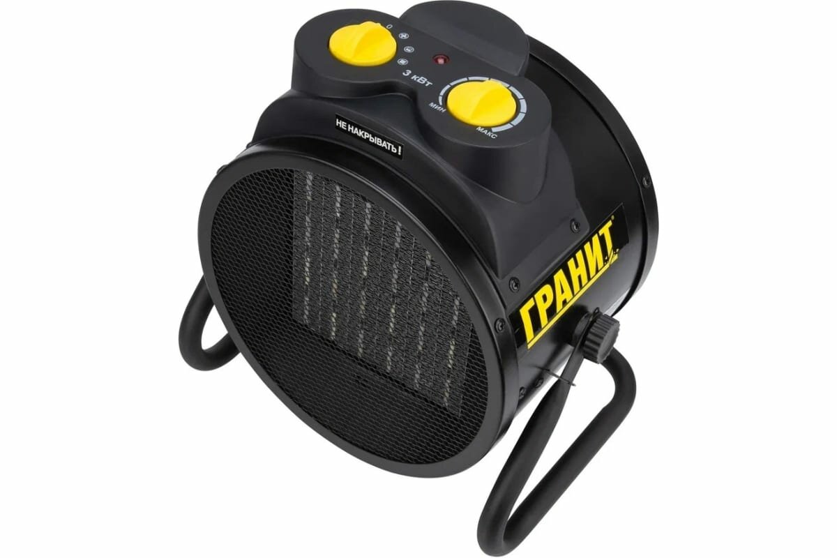 фото Электрическая тепловая пушка Гранит 3кВт, 30м3, термостат BH-30R2C