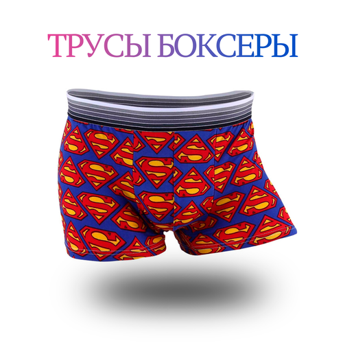 фото Трусы , размер xl, красный, синий raestn