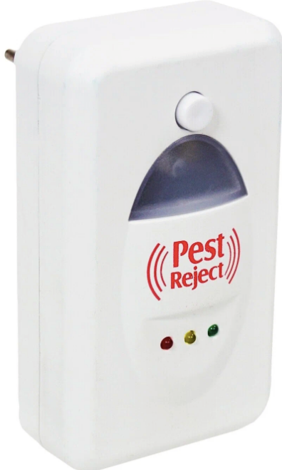 Ультразвуковой отпугиватель Pest Reject RA-52185 (200 кв. м.) белый