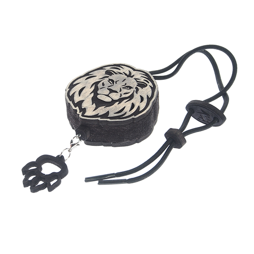 Подвеска ароматная «Лев Симба» в крафтовой упаковке черно-белая AROMA BAR