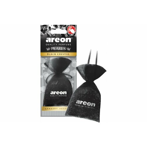 фото Ароматизатор areon "pearls", подвесной мешочек, black cristal