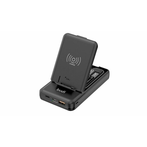 Внешний магнитный аккумулятор MagSafe с держателем для телефона Повер банк 10000 мАч Зарядное устройство для смартфона 7 в 1 350000₽