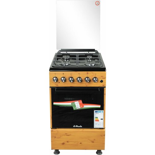 Газовая плита il Monte FO-GE5005 WOOD 50 см С Эл духовкой 52 л 3430200₽