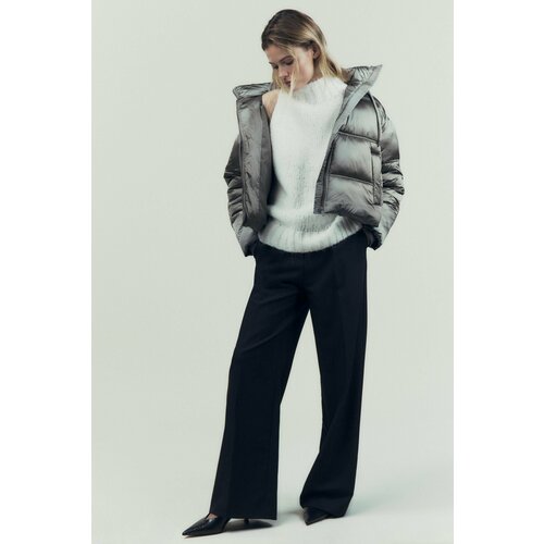 Куртка Zara, размер L, серебряный