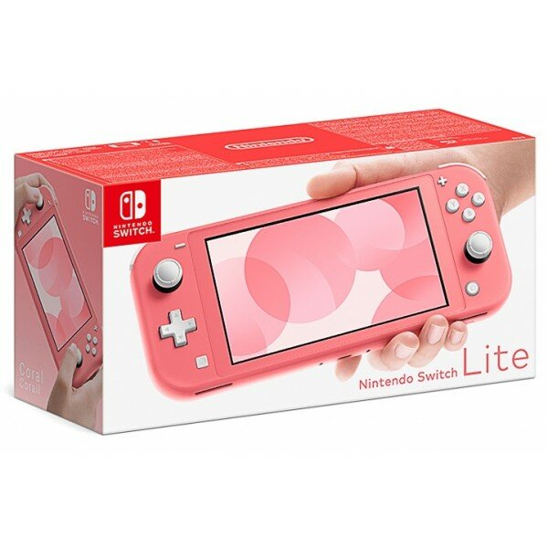 Игровая приставка Nintendo Switch Lite (кораллово-розовый)