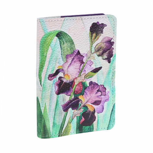 Обложка для паспорта Eshemoda, фиолетовый