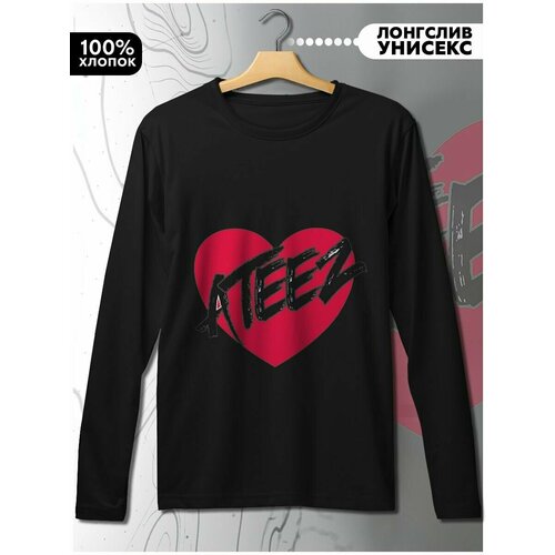 фото Лонгслив hypnotica, размер l, черный