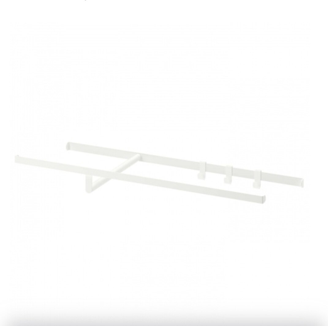 фото Штанга платяная хэлпа IKEA, 80*40, белый