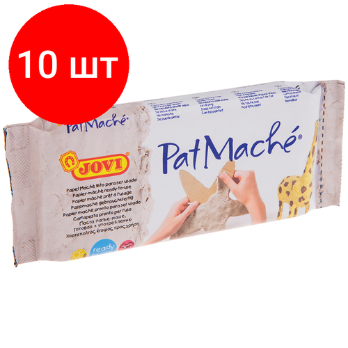 Комплект 10 шт Паста папье-маше JOVI 170г серый вакуумный пакет 3085₽