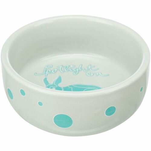 Миска для грызунов Trixie Ceramic Bowl, размер 11см, 20, кремовый nordic creative home fruit dessert bowl ceramic emerald ceramic cutlery simple rice bowl lace salad bowl