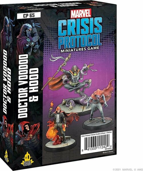 Настольная игра MARVEL CRISIS PROTOCOL DOCTOR VOODOO & HOOD EN