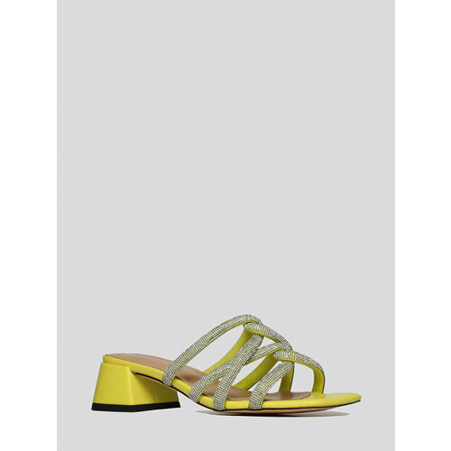 фото Босоножки vitacci, размер 36, желтый