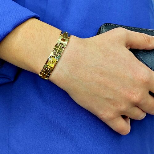 фото Браслет-цепочка, 1 шт., желтый, золотой нет бренда