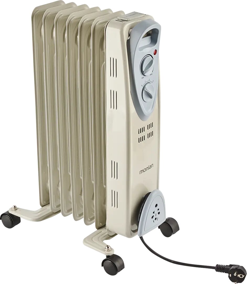 фото Обогреватель масляный Monlan MS-15 U с механическим термостатом 1500 Вт