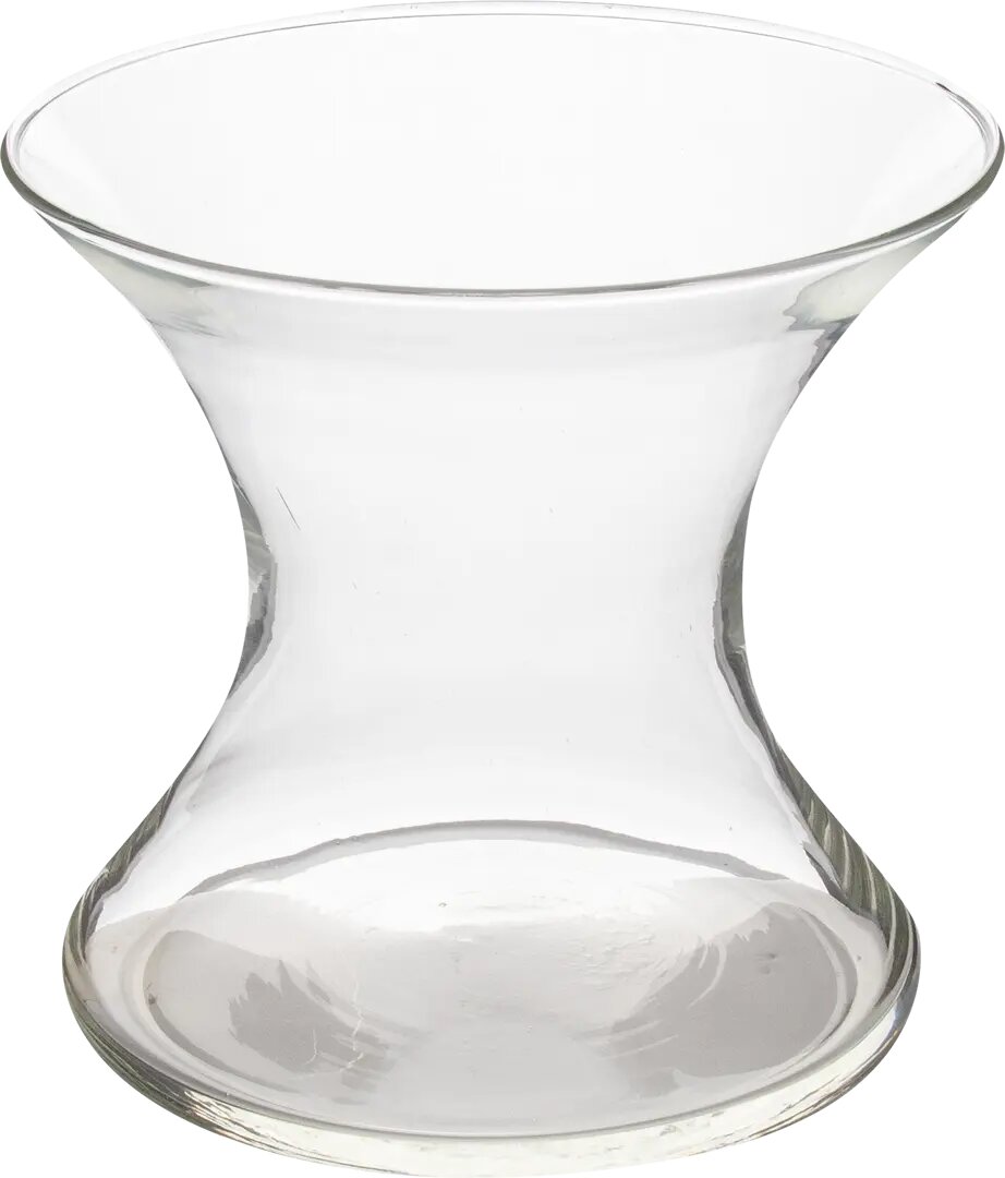 фото Ваза «Келли 2» большая стекло, цвет прозрачный