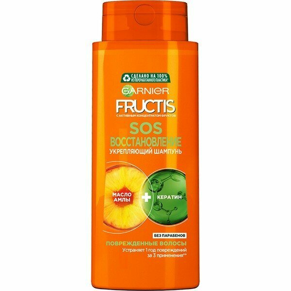 Шампунь для волос GARNIER Fructis 700мл Восстановление 3600542427449