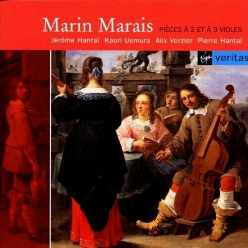 AUDIO CD Marais: Pieces for Two and Three Viols компакт диски erato jerome hantai marais pieces de viole 2cd