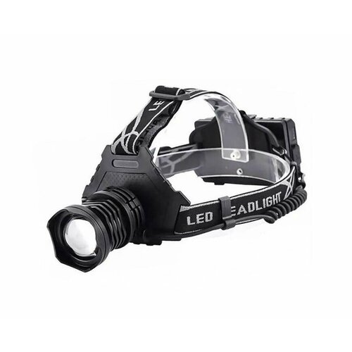 фото Фонарь налобный светодиодный 838 led-2 свет белый и желтый oem