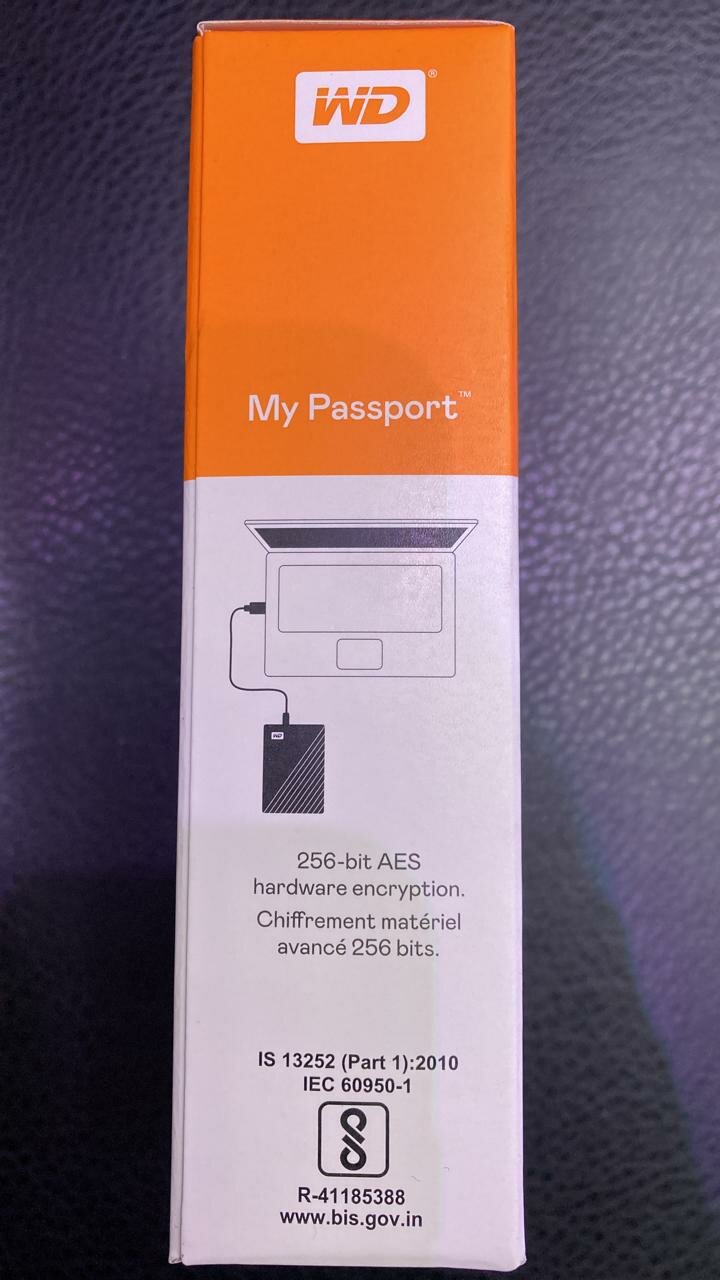 Внешний жесткий диск WD My Passport , 4Тб, красный - фото №16