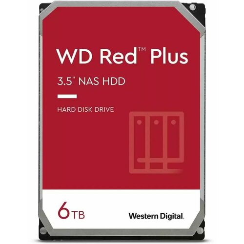 Жесткий диск WD Red Plus WD60EFPX 2984700₽