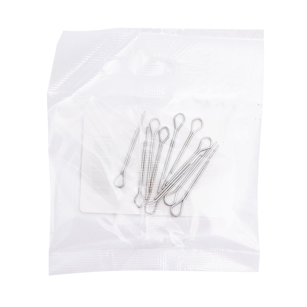 Шплинты для игрушек О-образные (крепления для подвижности рук и ног игрушек) Айрис, цинк, 1,6*20 мм, 10 шт — фото 1