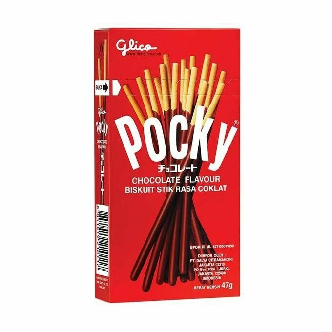 Pocky Chocolate Flavor печенье с шоколадом 47 гр