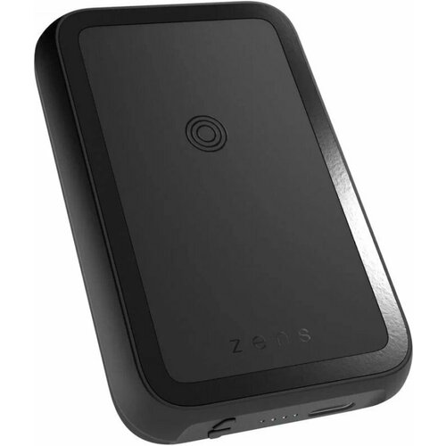 Внешний аккумулятор ZENS Magnetic Dual Wireless Powerbank 4000mAh со встроенной подставкой чёрный ZEPP03M черный 649000₽