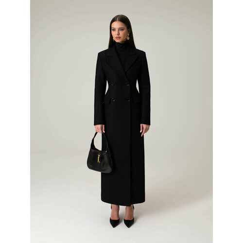 Пальто BUBLIKAIM, размер L, черный пальто dixie демисезонное с подкладкой размер s черный
