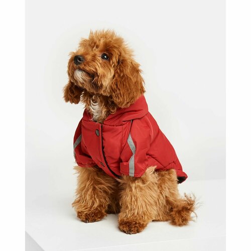 Куртка для собак Zoozavr красная 35