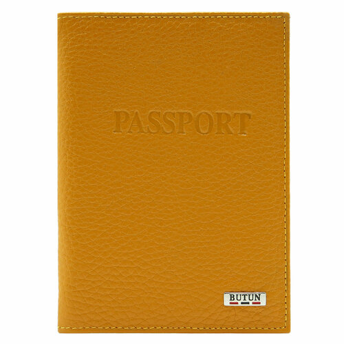 Обложка для паспорта BUTUN, желтый