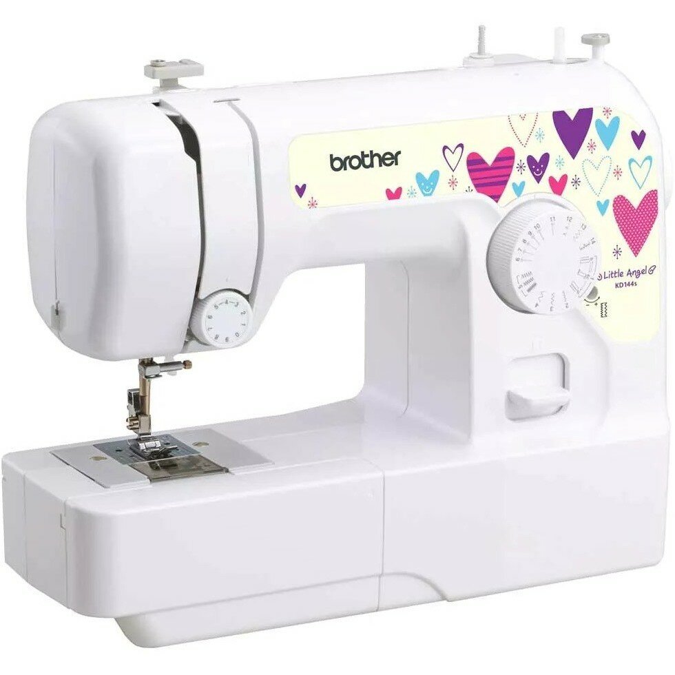 Швейная машинка Brother KD144s. 14 операций. Защита пальцев рук. Сменные панели. — фото 1