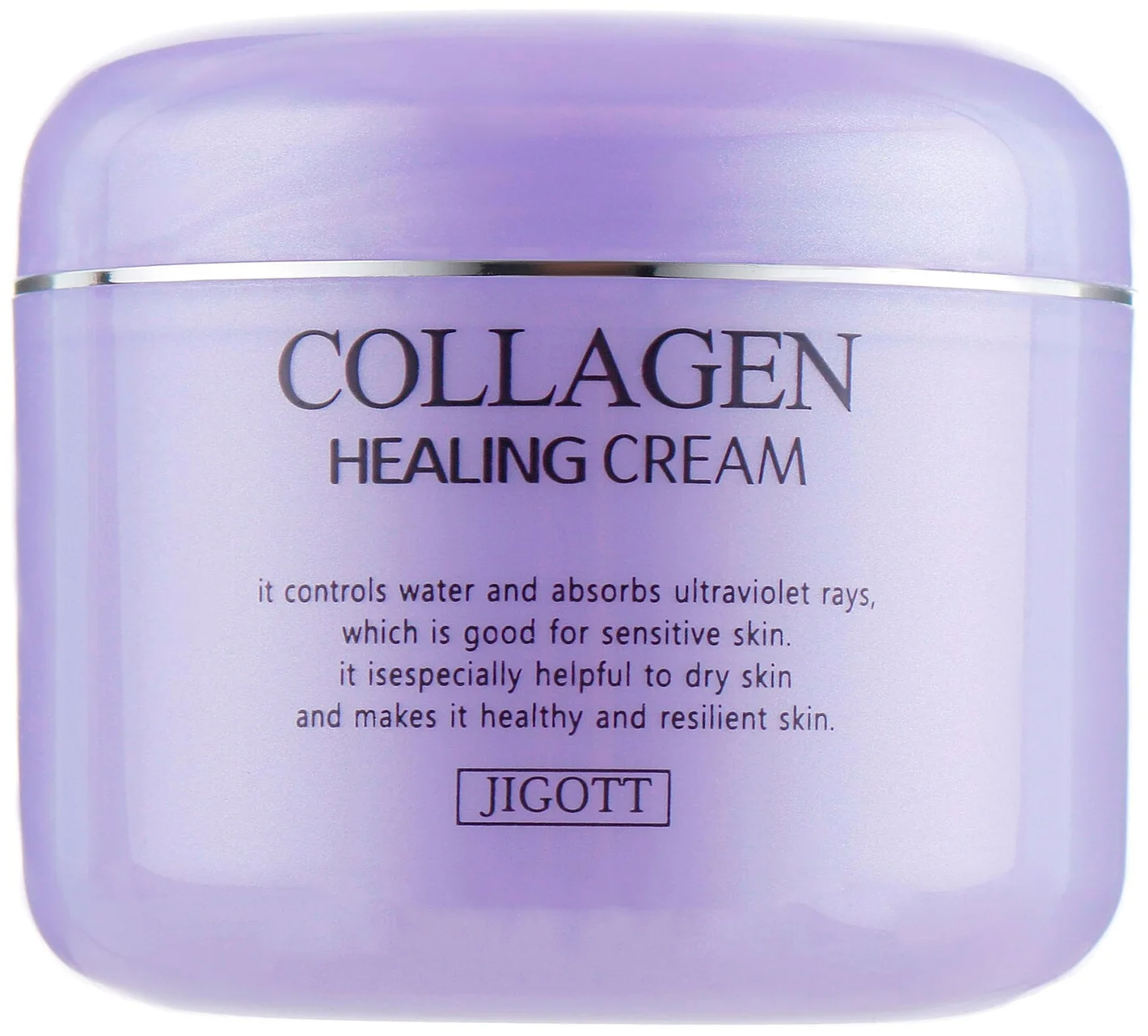 Крем для лица с коллагеном Jigott Collagen Healing Cream, 100 мл